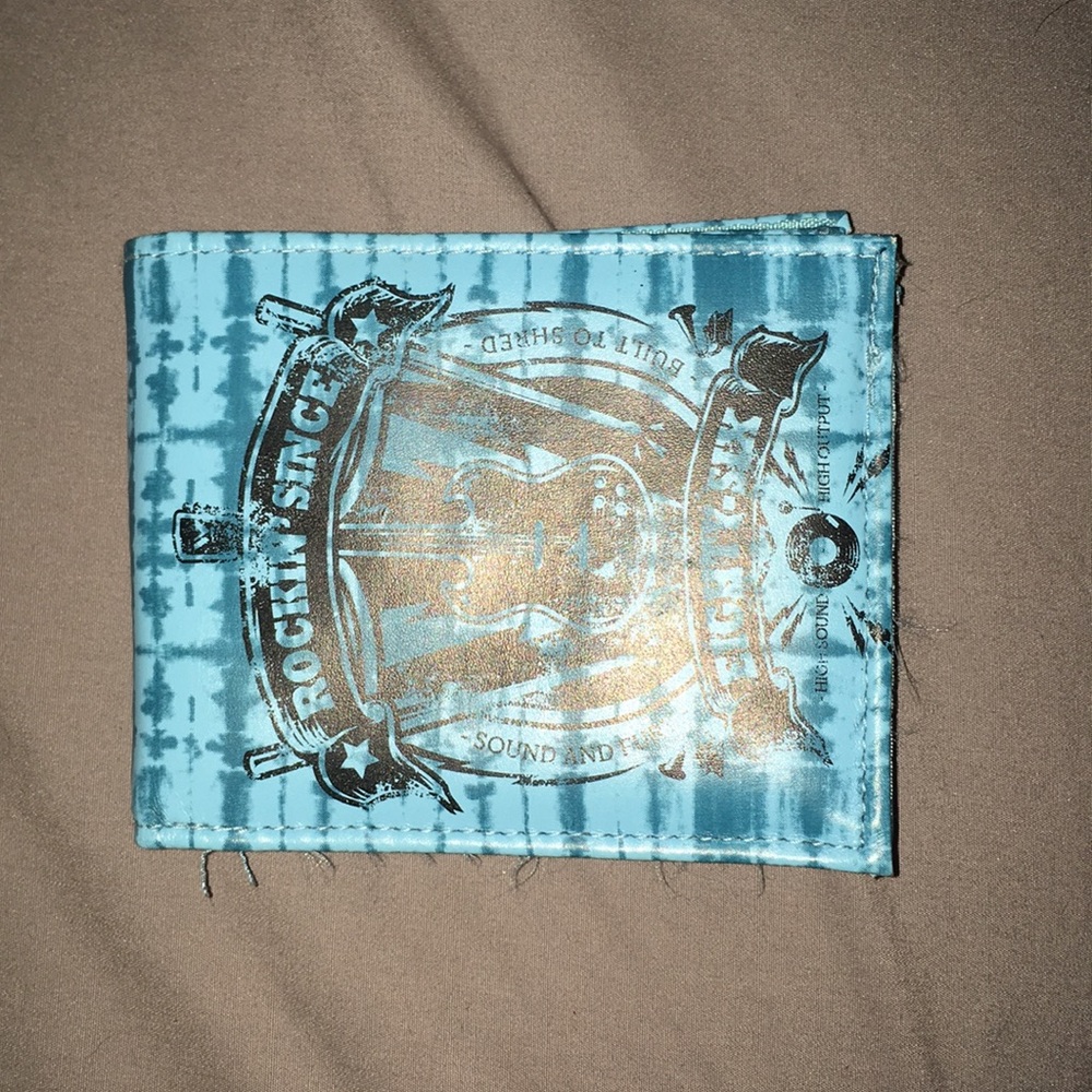 Sean White Blue/Black Wallet